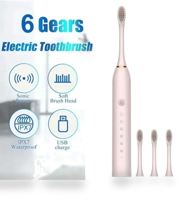 Ultrasonic Electric Toothbrush Set — Ultrasonic, JOHO - CarGear