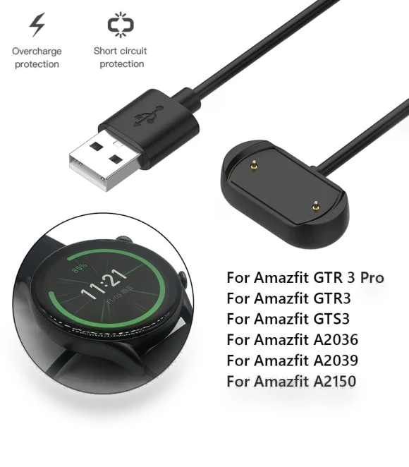 USB Charging Cable — Smartwatch Charging Solutions, 3C-Data line