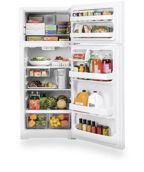 White Top-Freezer Refrigerator — Mini Fridges, Lowes