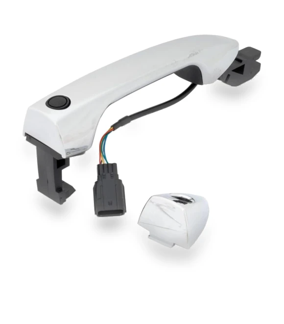 Exterior Door Handle with Smart Key Door Lock Button — Keyless Entry, Tautoparts