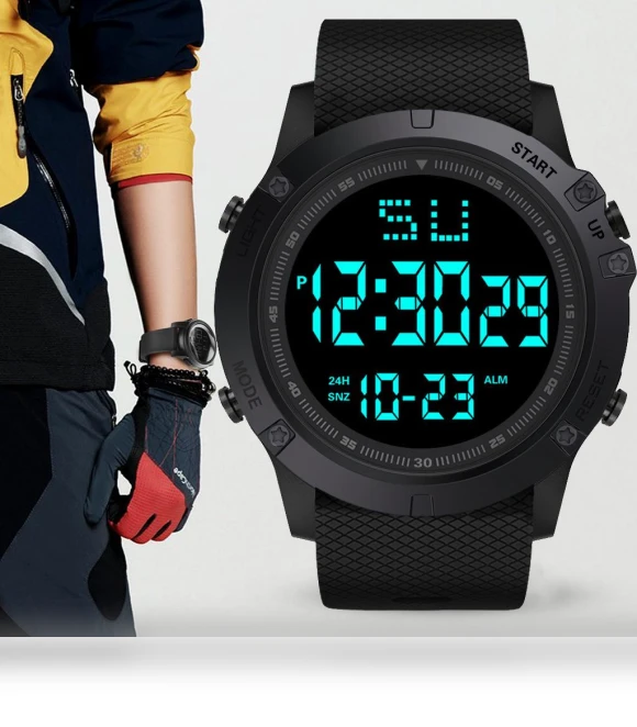 Multifunctional LED Electronic Watch — Timepieces, Smarter than future