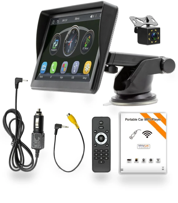 Portable 7-inch HD Touchscreen Multimedia Player — Stereo Receivers, Tautoparts