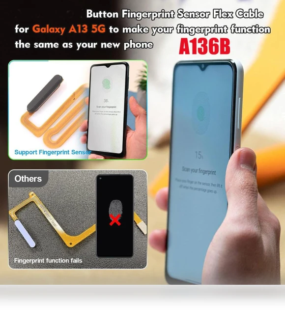 Power Button Fingerprint Sensor Flex Cable — Flex Cables, Topfactory