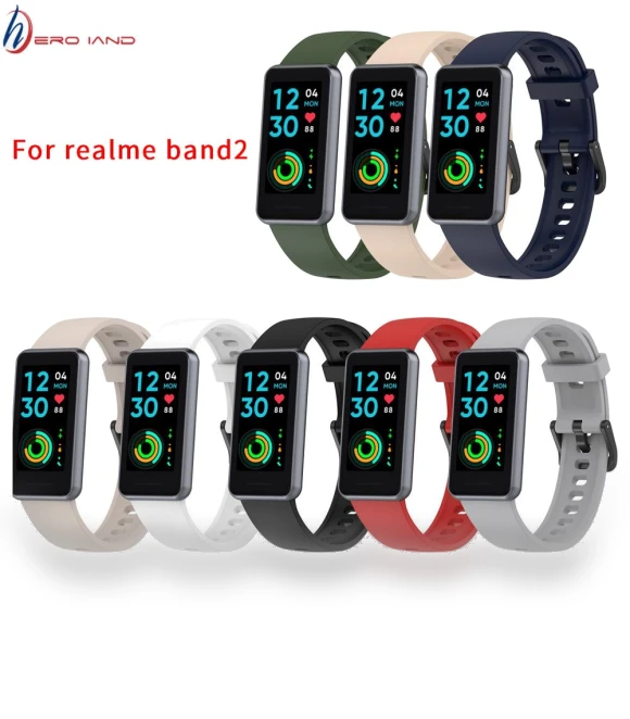 Silicone Watch Strap — Smartwatch Straps, Realme