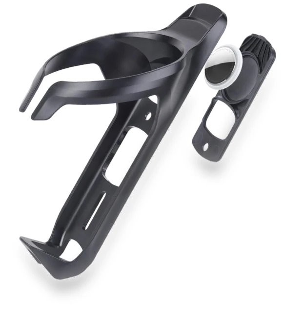 Anti-Theft Bike Water Bottle Cage with GPS Tracker Slot — Bottle Accessories, Auto Parts Decorate