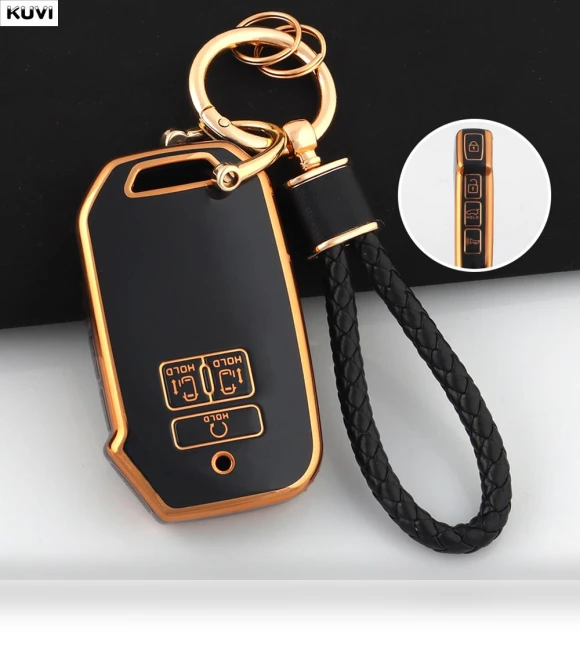 Car Remote Smart Key Case Cover — Key Holders & Accessories, Auto Parts Decorate
