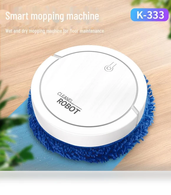 Intelligent Robot for Sweeping and Mopping Floors with Humidifier — Smart Cleaning Robots, Small Appliances