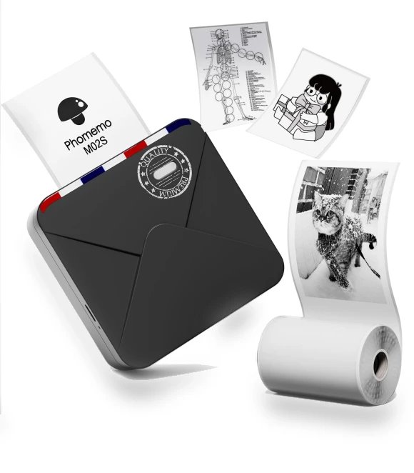 Mobile Smartphone Mini Thermal Label Writer — Dot Matrix, Phomemo
