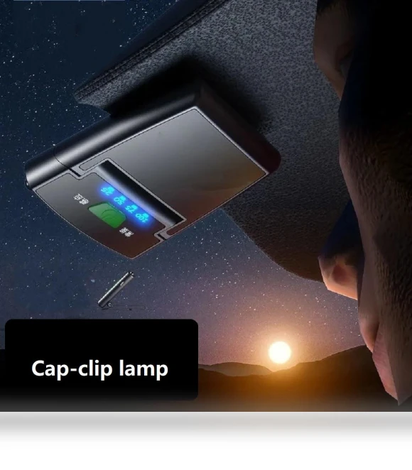 Rechargeable LED Headlamp with Cap Clip — Flashlights, happybuySE