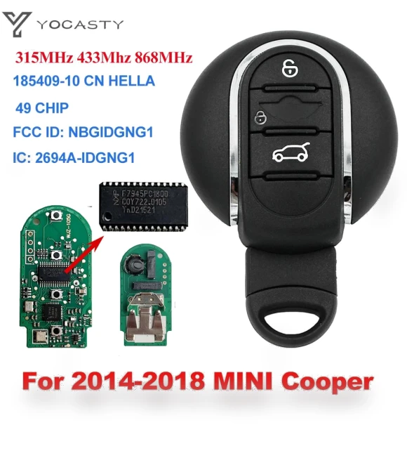 Smart Car Key — Keyless Entry, Auto Parts Decorate