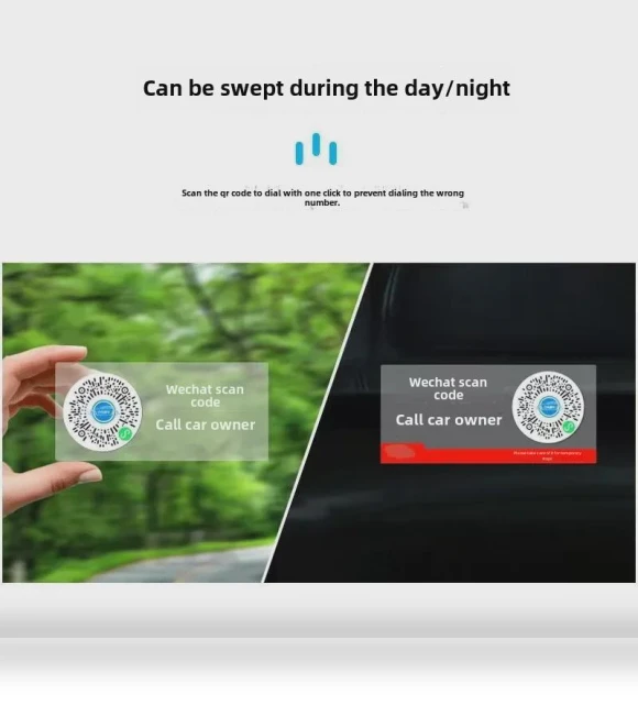 Smart QR Code Parking Sign — Parking Gadgets, Simple Market