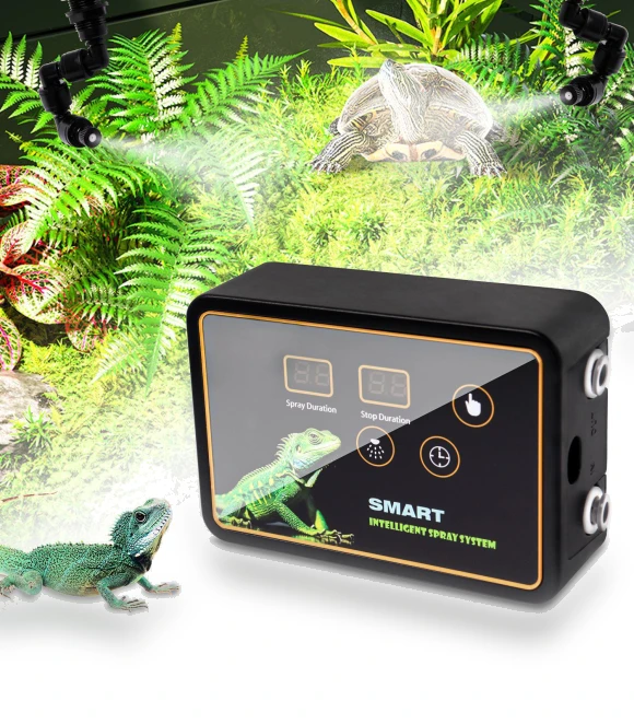 Smart Reptile Terrarium Misting System — Hygrometers, TrendVibeCN