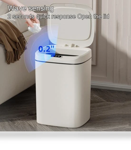 Smart Trash Can with Lid — Kitchen Cans, Kitchenware