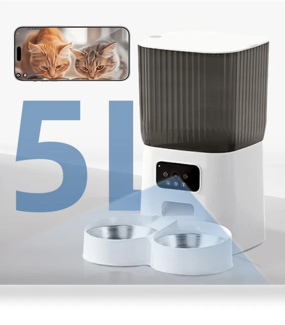 Smart WiFi Pet Feeder — Automatic Feeders, TrendVibeCN