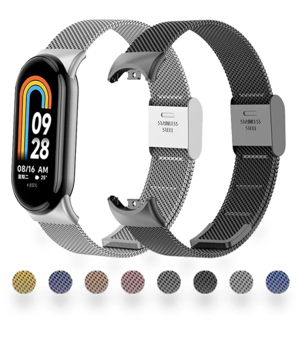 Stainless Steel Mesh Strap — Fitness Bands, j-3C