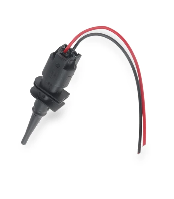 External Outdoor Temperature Sensor with Wire and Connector — Charge Temperature, feiyanautoparts