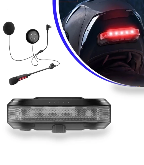 Motorcycle Helmet Signal Light — Helmets & Accessories, YJMP Auto Parts