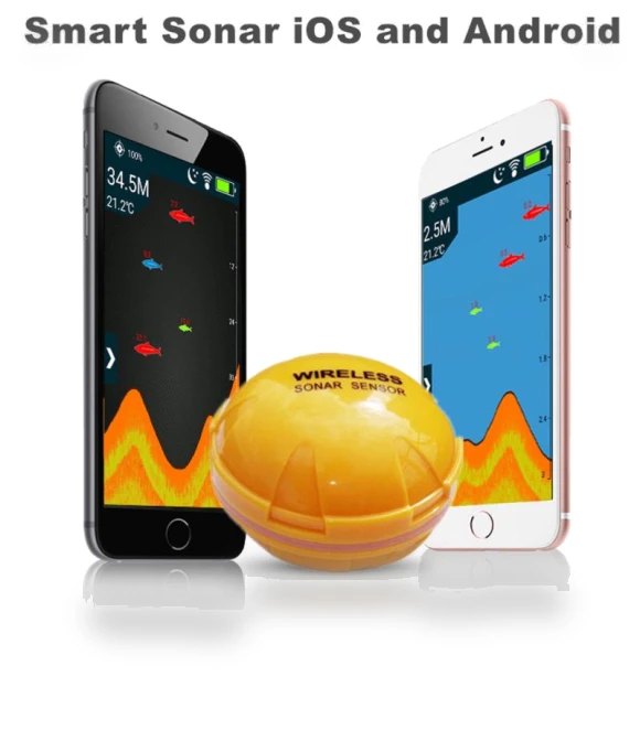 Wireless Bluetooth Smart Fish Finder Sonar Sensor — Boat Electronics, RUI RUI YU 7