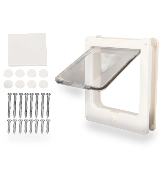 Automatic Cat Door with Magnetic Lock — Doorbells, Health & Beauty PRODUCT