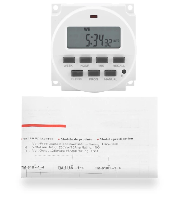 Digital Electric Programmable Smart Control Switch Timer — Outlet Switches, CosyHome