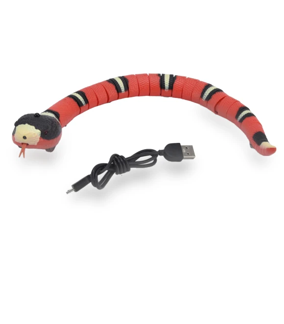 Interactive Cat Toy Smart Sensing Electronic Toy Snake — Interactive Animal Companions, OutsideWorld
