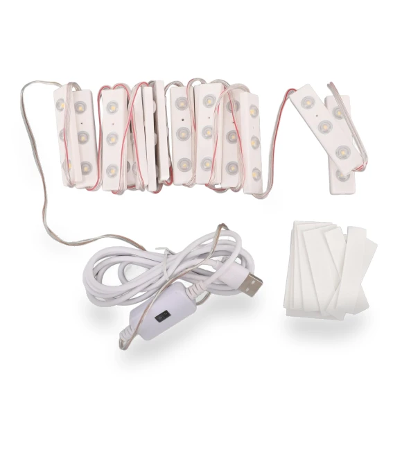 LED Energy Saving Sensor USB Stepless Dimming Makeup Mirror Lights Strip — Makeup, CosyHome