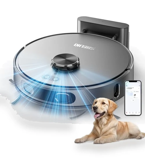 Mapping Robotic Vacuum and Mop — Smart Cleaning Robots, SHELIKI