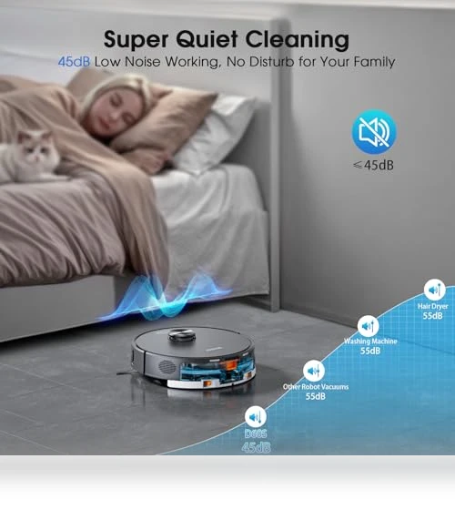 Mapping Robotic Vacuum and Mop — Smart Cleaning Robots, SHELIKI
