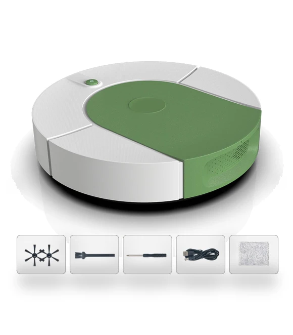 Robot Vacuum with Powerful Suction — Smart Cleaning Robots, OutsideWorld