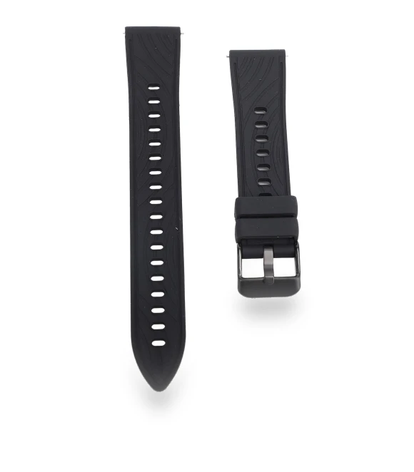 Silicone Soft Breathable Quick Release Carved Smartwatch Replacement Band Strap — Bands, Fishine