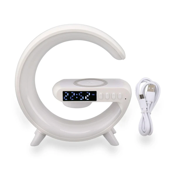 Smart Sunrise Wake Up Lamp with Bluetooth Speaker and Wireless Charging — Accessory Kits, CosyHome