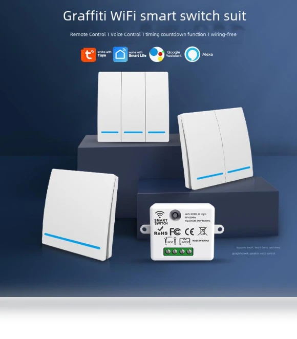 Smart WiFi Switch — Smart Home Hubs & Controllers, StrideBox