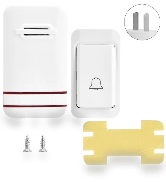 Smart Wireless Doorbell — Push Buttons, CosyHome