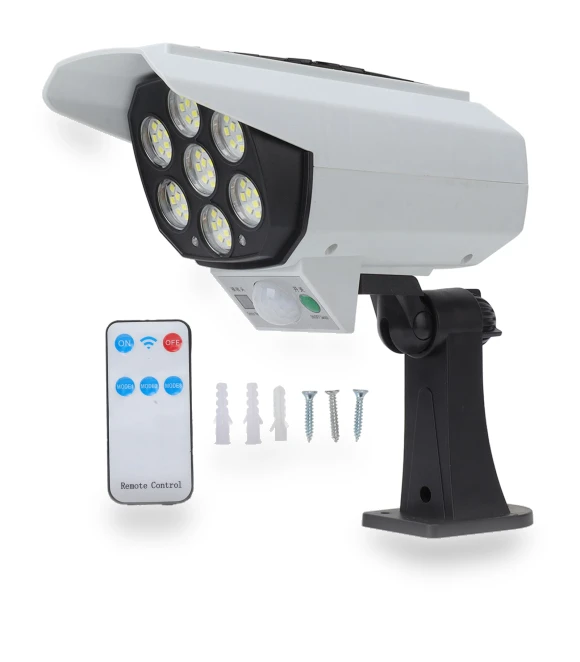 Solar Induction Light Security Camera — Outdoor Security & Flood Lighting, Vestidos