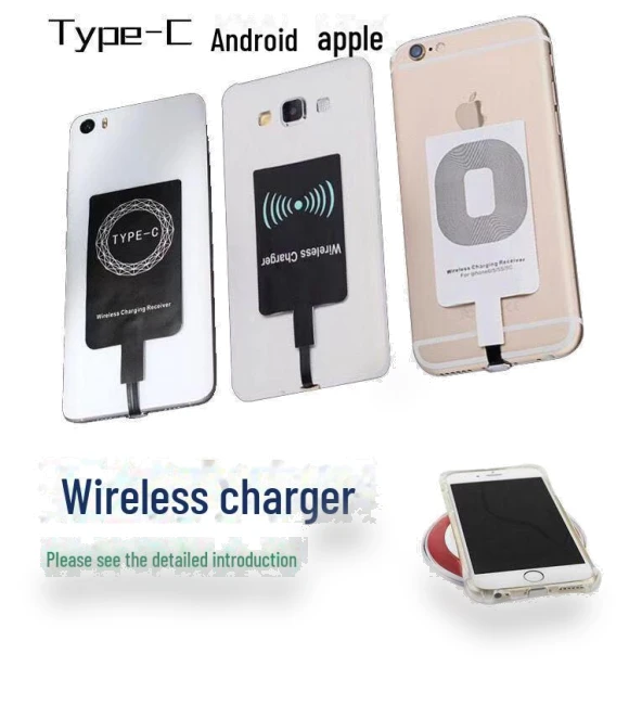 Universal Wireless Qi Charging Receiver — Chargers, AI Supermarket