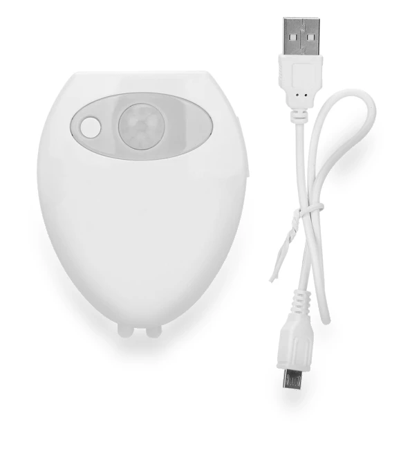 USB Charging LED Motion Induction Bathroom Toilet Night Light Sensor with UV Light — Night Lights, CosyHome