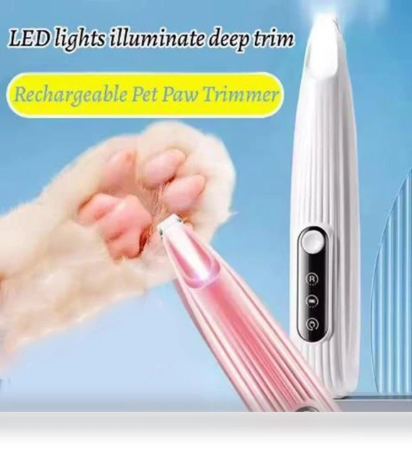 USB Rechargeable Pet Paw Trimmer — Claw Care, Jiaqiinfee