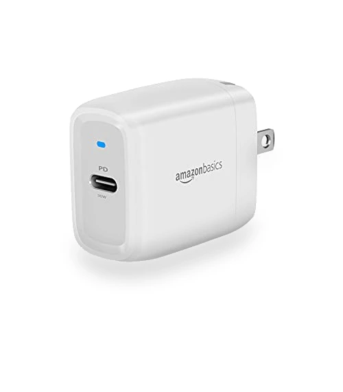 30W One-Port GaN USB-C Wall Charger — Chargers, Amazon Basics