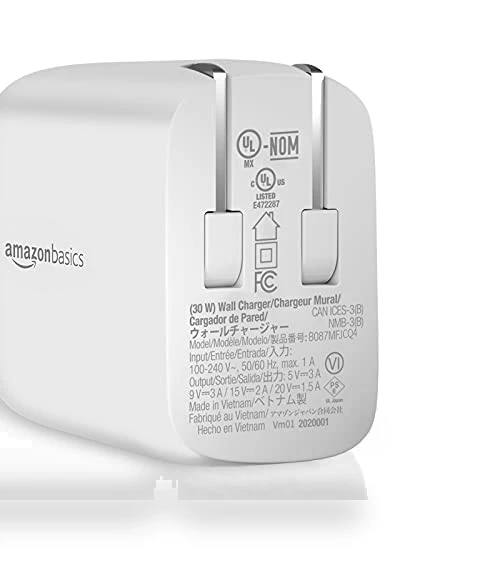 30W One-Port GaN USB-C Wall Charger — Chargers, Amazon Basics
