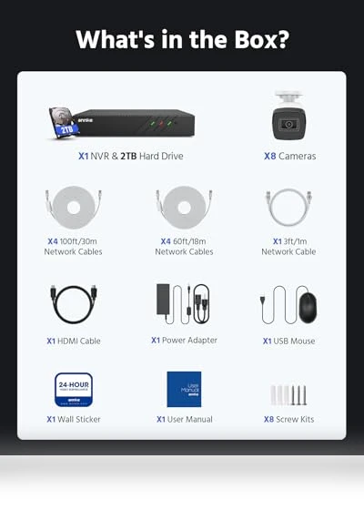 3K 5MP PoE Security Camera System — Outdoor Security Cameras, Annke