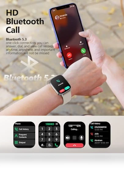 AI Voice Smartwatch — Smartwatches, SOUYIE