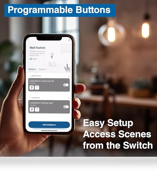 Bluetooth Surface Switch with Smart Plug/Gateway — Automated Timers, Intermatic