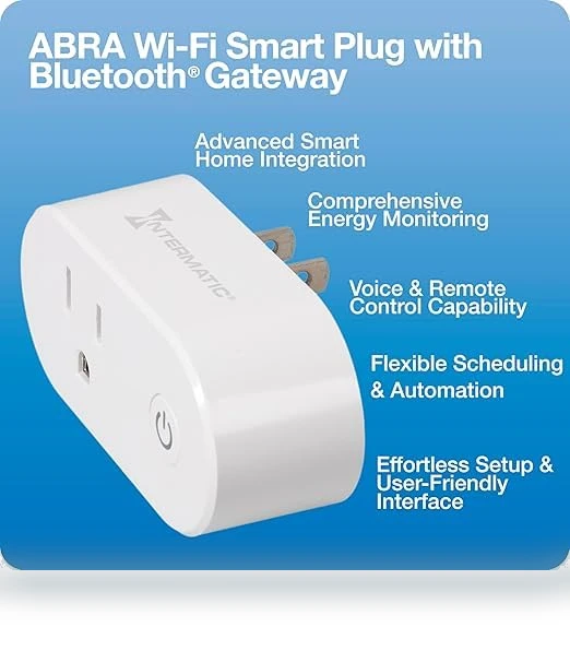 Bluetooth Surface Switch with Smart Plug/Gateway — Automated Timers, Intermatic