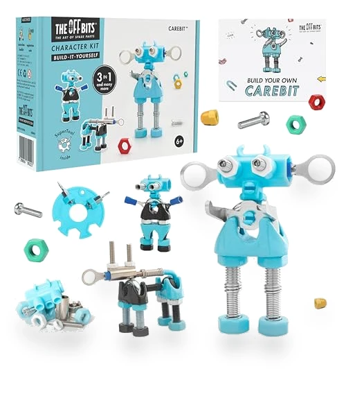 Build Your Own Robot Toy Construction Set — Construction Kits, Luckies of London Ltd. Office