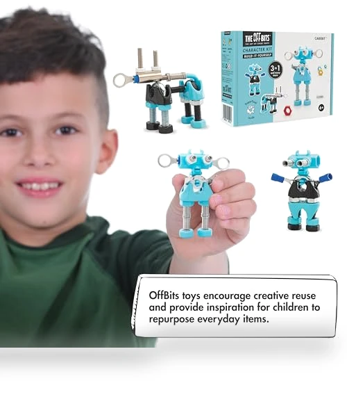 Build Your Own Robot Toy Construction Set — Construction Kits, Luckies of London Ltd. Office