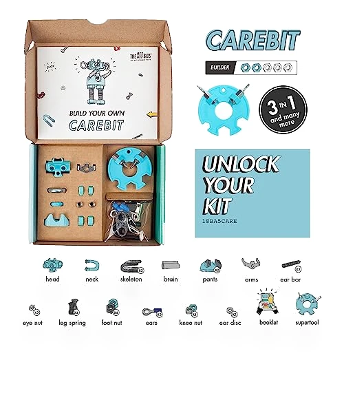 Build Your Own Robot Toy Construction Set — Construction Kits, Luckies of London Ltd. Office
