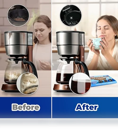 Coffee Maker Cleaner and Descaling Tablet — Cleaning Products, cleanan