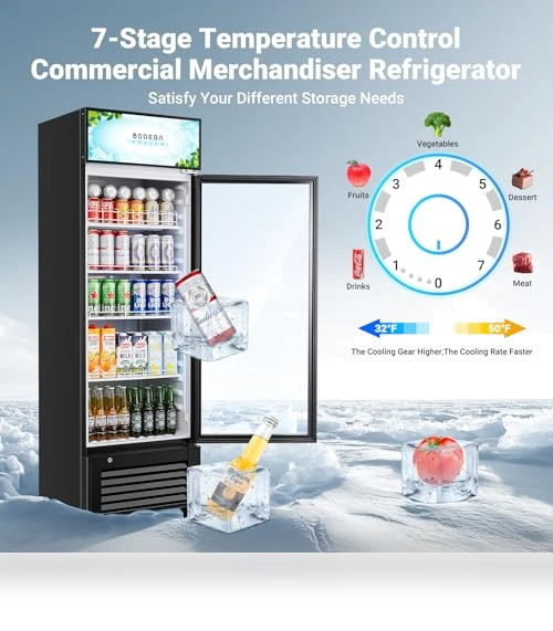 Commercial Beverage Refrigerator and Cooler — Drink Coolers, BODEGA