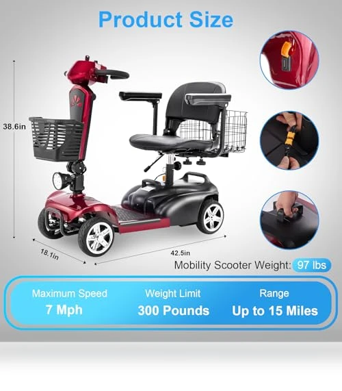 Electric Mobility Scooter — Push Scooters, Eldryvon