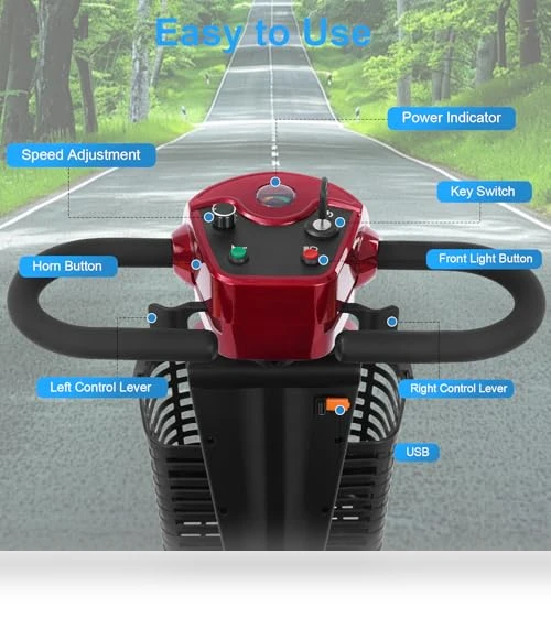 Electric Mobility Scooter — Push Scooters, Eldryvon